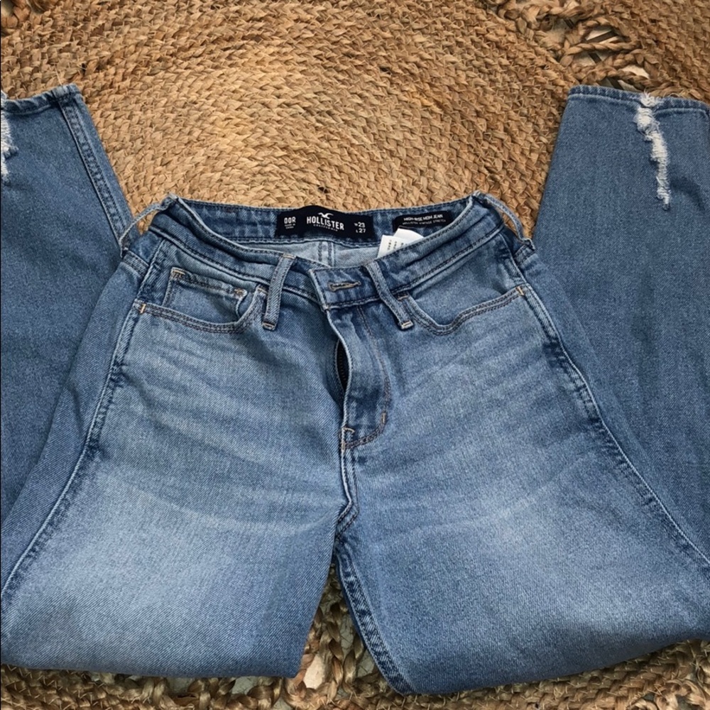 High rise vintage mom jeans